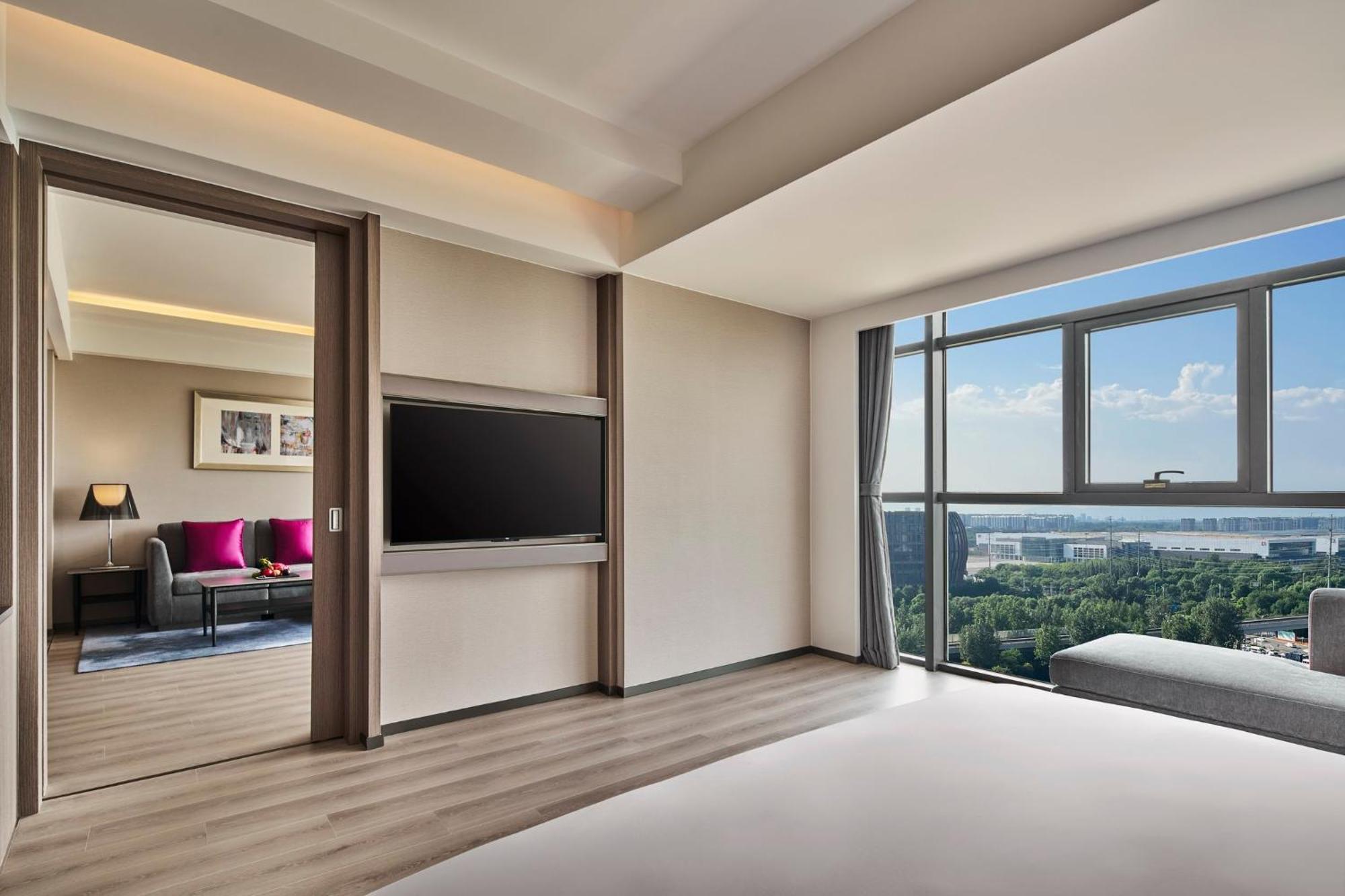 Hotel Crowne Plaza Beijing International Airport By Ihg Shunyi Zewnętrze zdjęcie